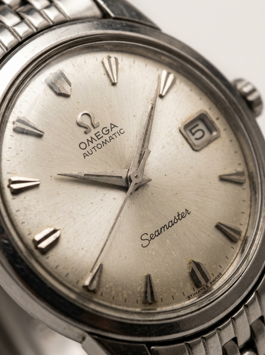 Dettaglio del quadrante dello stesso orologio, generato in Studio